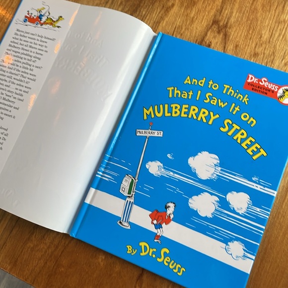 And to Think That I Saw It on Mulberry Street By Dr. Seuss Book - Out of Print - Picture 3 of 6